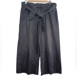 OAT New York High-Rise Wide Leg Ankle Pants